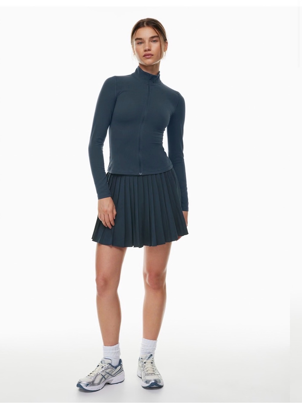 TnaMOVE™ Pleated Tennis Mini Skirt — Size S